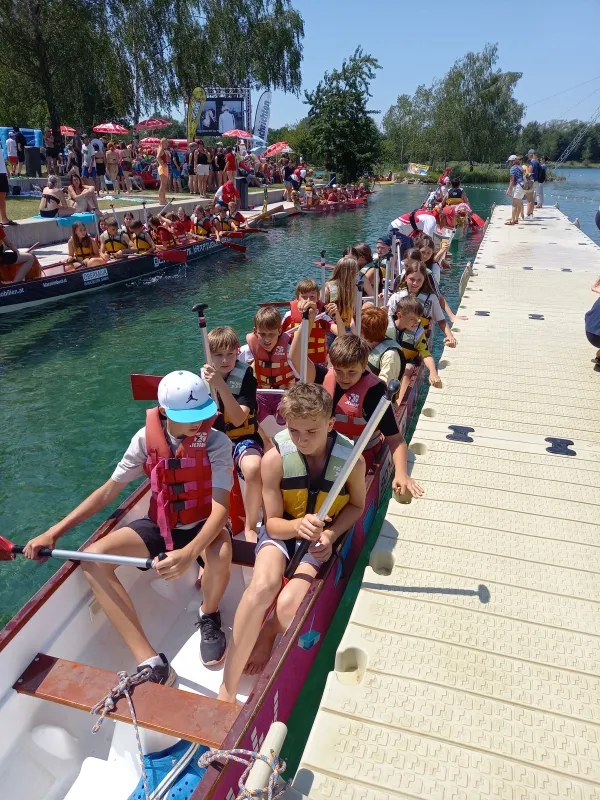 Klasse im Boot