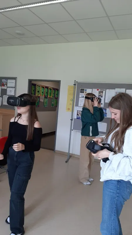 Betriebserkundung mit VR-Brille