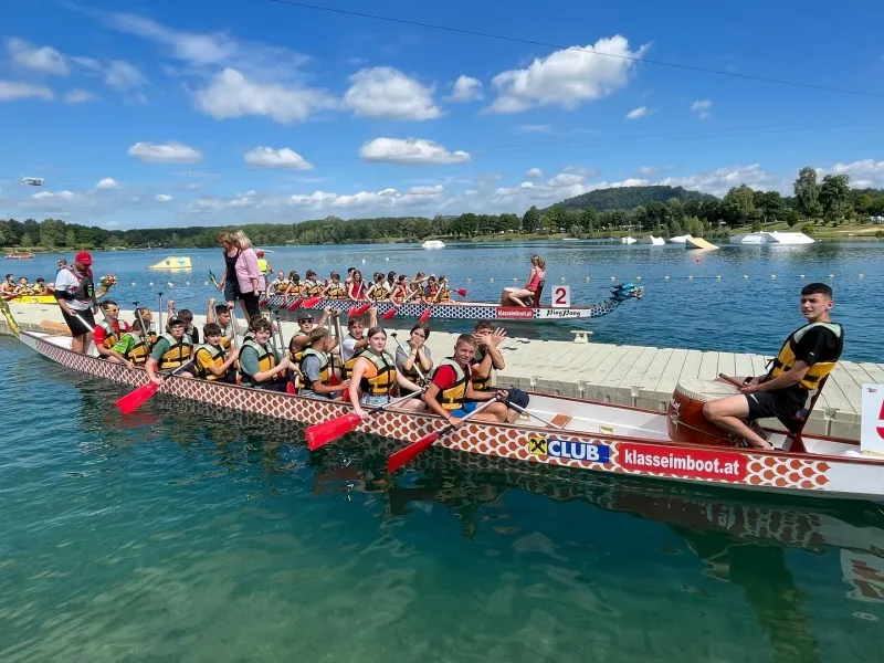 Klasse im Boot
