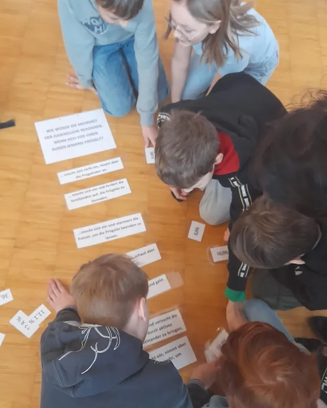 Workshop "Mobbing und Zivilcourage"