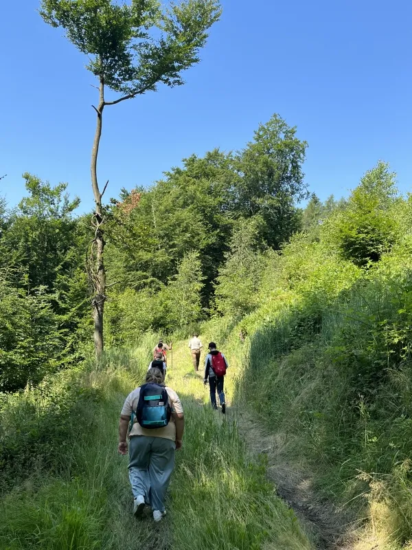 Mit den Jägern im Jagdrevier